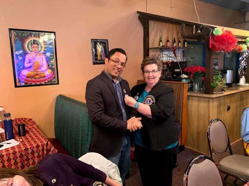 Longmont Himalayas Lions Club immediate past president awarded with ‘International President’s Award’