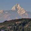 टल्कनै छाडे हिमालमा हिउँ