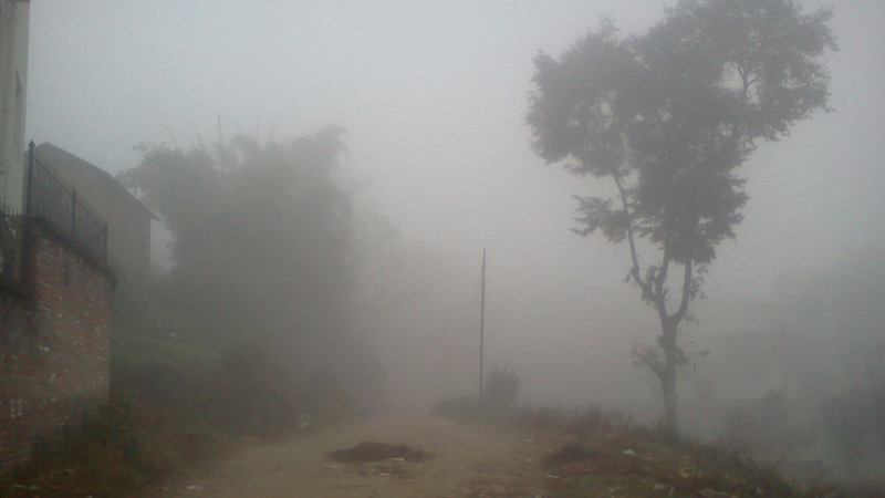 काठमाडौँमा आज यो वर्षकै बढी चिसो
