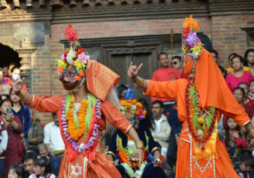 नृसिंह नृत्य मञ्चनः  लामो नाच दुई दिनमै सम्पन्न