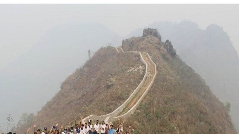 बन्दीपुरको ‘मिनी ग्रेटवाल’ मा आकर्षण
