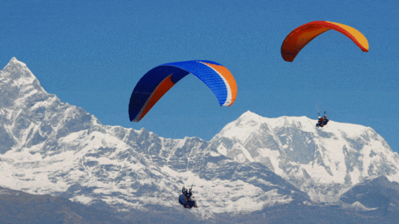 प्याराग्लाइडिङ दुर्घटनामा सैनिक जवानको मृत्यु