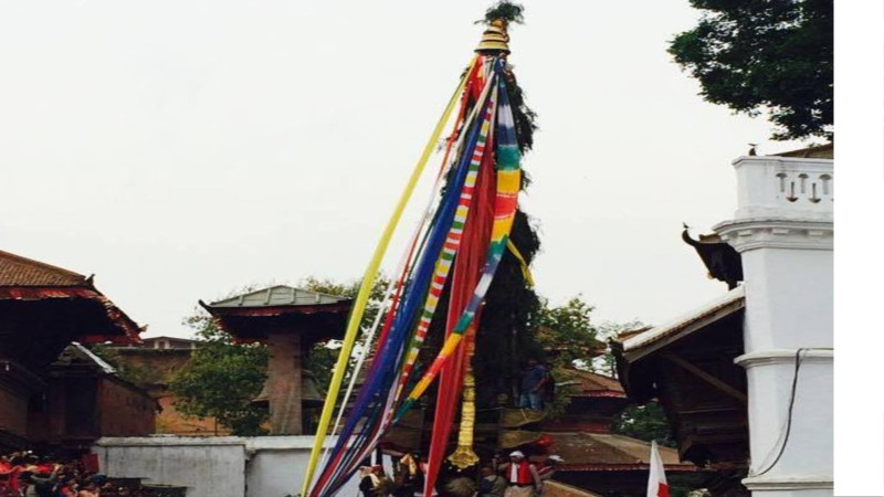 सेतो मच्छेन्द्रनाथ आगमघर पुनःनिर्माण अन्तिम चरणमा